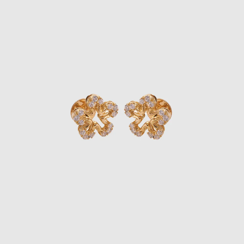 22K Gold (3.437g) Ear Stud